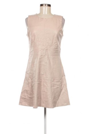 Δερμάτινο φόρεμα Made In Italy, Μέγεθος M, Χρώμα  Μπέζ, Τιμή 8,07 €