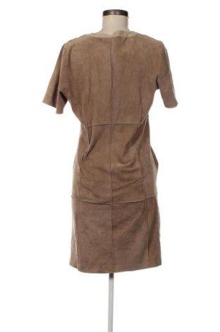 Kožené šaty  Montgomery, Velikost M, Barva Hnědá, Cena  588,00 Kč