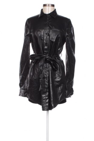 Δερμάτινο φόρεμα SHEIN, Μέγεθος M, Χρώμα Μαύρο, Τιμή 15,65 €