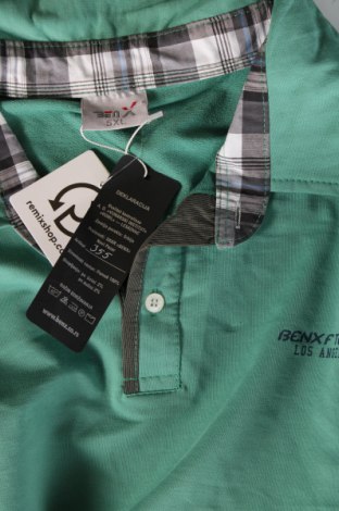 Ανδρική μπλούζα, Μέγεθος 5XL, Χρώμα Πράσινο, Τιμή 18,22 €