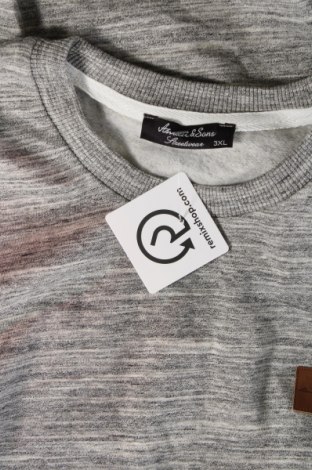 Ανδρική μπλούζα Amaci&Sons, Μέγεθος 3XL, Χρώμα Γκρί, Τιμή 11,16 €