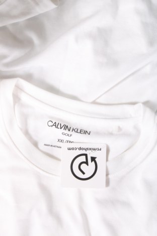 Ανδρική μπλούζα Calvin Klein, Μέγεθος XXL, Χρώμα Λευκό, Τιμή 60,72 €