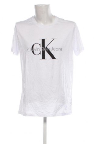 Męska bluzka Calvin Klein, Rozmiar 3XL, Kolor Biały, Cena 330,52 zł