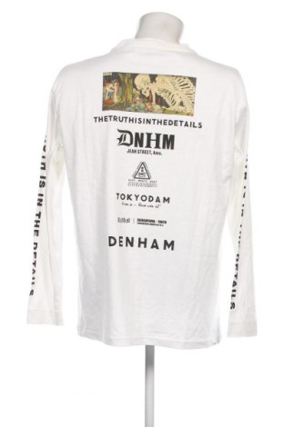 Ανδρική μπλούζα Denham, Μέγεθος M, Χρώμα Λευκό, Τιμή 47,32 €