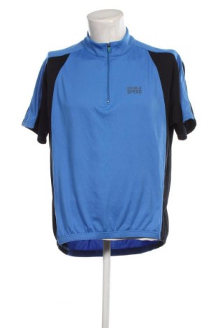 Ανδρική μπλούζα Double speed, Μέγεθος XL, Χρώμα Μπλέ, Τιμή 7,83 €