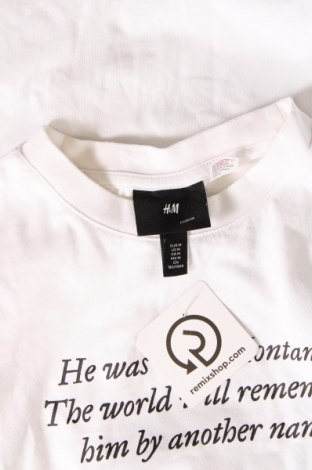 Pánské tričko  H&M, Velikost M, Barva Bílá, Cena  136,00 Kč