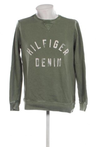 Мъжка блуза Hilfiger Denim, Размер L, Цвят Зелен, Цена 64,60 лв.