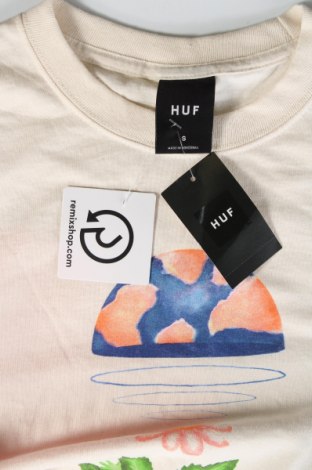 Ανδρική μπλούζα Huf, Μέγεθος S, Χρώμα Εκρού, Τιμή 12,78 €