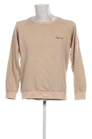 Ανδρική μπλούζα Jack & Jones, Μέγεθος L, Χρώμα  Μπέζ, Τιμή 6,80 €