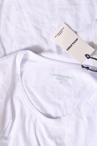 Ανδρική μπλούζα Jack & Jones, Μέγεθος XL, Χρώμα Λευκό, Τιμή 13,89 €