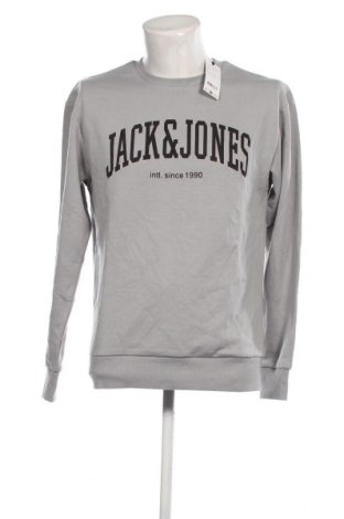 Ανδρική μπλούζα Jack & Jones, Μέγεθος L, Χρώμα Γκρί, Τιμή 25,26 €