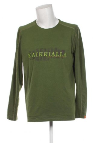 Ανδρική μπλούζα Kaikkialla, Μέγεθος XL, Χρώμα Πράσινο, Τιμή 28,21 €