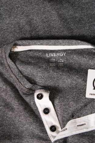 Мъжка блуза Livergy, Размер S, Цвят Сив, Цена 10,91 лв.