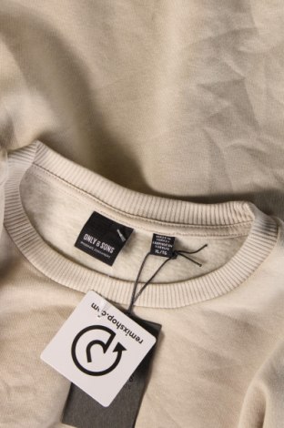Ανδρική μπλούζα Only & Sons, Μέγεθος XL, Χρώμα  Μπέζ, Τιμή 7,99 €