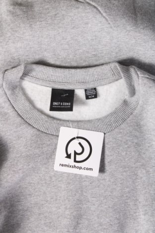 Herren Shirt Only & Sons, Größe M, Farbe Grau, Preis € 8,79
