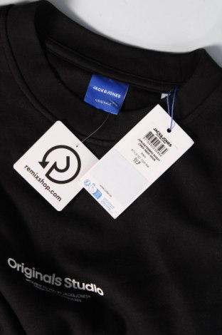 Ανδρική μπλούζα Originals By Jack & Jones, Μέγεθος S, Χρώμα Μαύρο, Τιμή 10,67 €