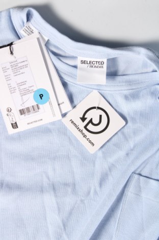 Herren Shirt Selected Homme, Größe L, Farbe Blau, Preis € 30,36