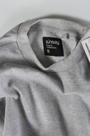 Ανδρική μπλούζα Sinsay, Μέγεθος S, Χρώμα Γκρί, Τιμή 11,13 €