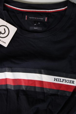 Pánské tričko  Tommy Hilfiger, Velikost M, Barva Modrá, Cena  1 707,00 Kč