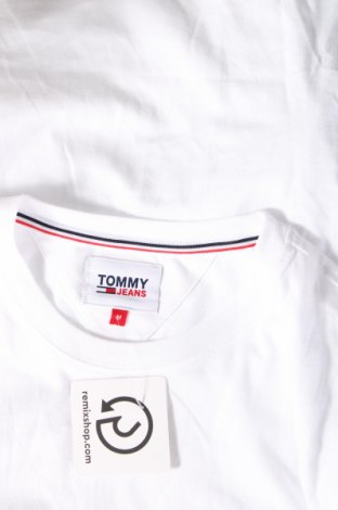 Herren Shirt Tommy Jeans, Größe M, Farbe Weiß, Preis 52,89 €