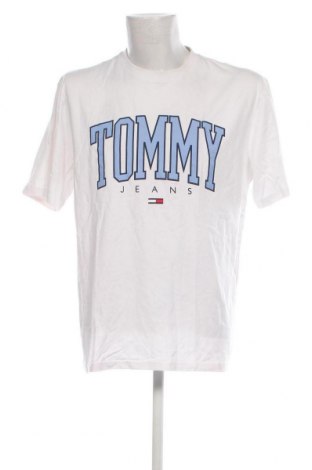 Pánske tričko  Tommy Jeans, Veľkosť M, Farba Biela, Cena  52,89 €