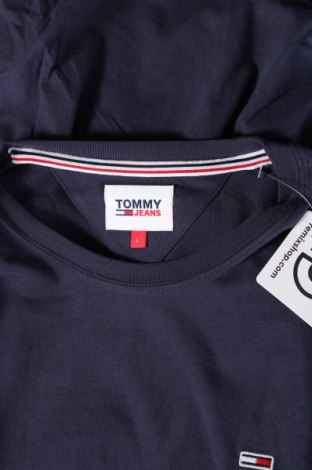 Męska bluzka Tommy Jeans, Rozmiar L, Kolor Niebieski, Cena 273,48 zł