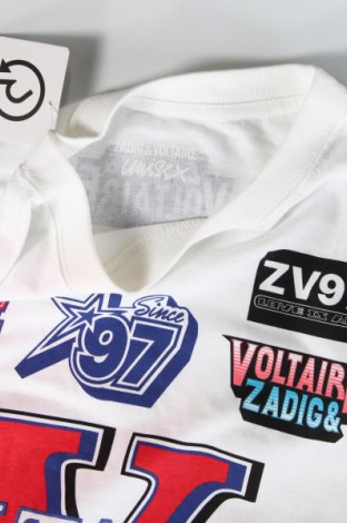 Męska bluzka Zadig & Voltaire, Rozmiar M, Kolor Biały, Cena 448,20 zł