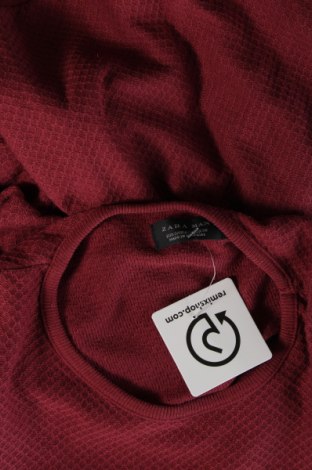 Pánské tričko  Zara Man, Velikost S, Barva Červená, Cena  152,00 Kč