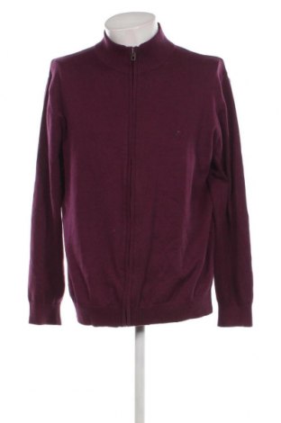 Herren Strickjacke Casa Moda, Größe XL, Farbe Lila, Preis € 40,98