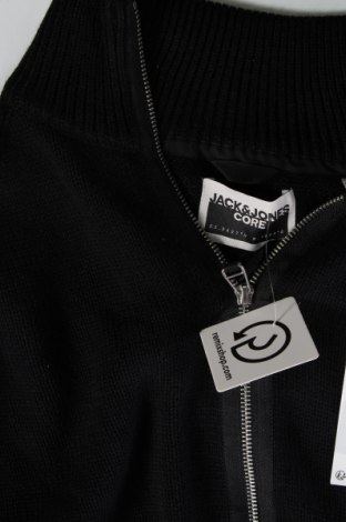 Jachetă tricotată de bărbați Jack & Jones, Mărime L, Culoare Negru, Preț 146,55 Lei