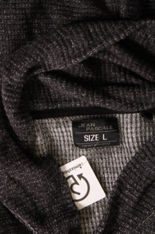 Jachetă tricotată de bărbați Jean Pascale, Mărime L, Culoare Gri, Preț 59,14 Lei