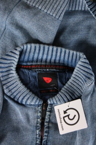 Jachetă tricotată de bărbați Strellson, Mărime L, Culoare Albastru, Preț 193,75 Lei