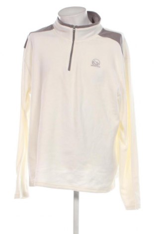 Ανδρική μπλούζα fleece Atlas For Men, Μέγεθος 4XL, Χρώμα Λευκό, Τιμή 14,23 €