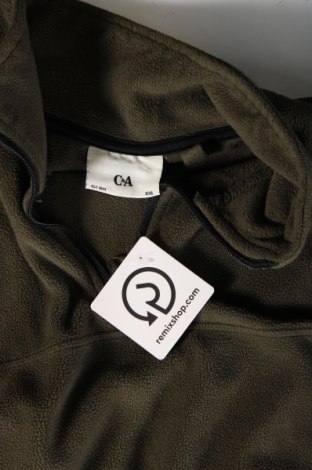 Herren Fleece Shirt C&A, Größe XXL, Farbe Grün, Preis € 7,27