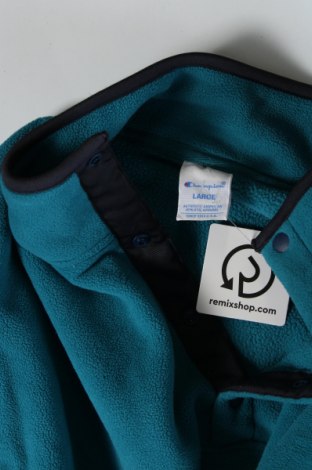 Herren Fleece Shirt Champion, Größe L, Farbe Blau, Preis € 17,40