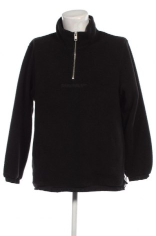 Ανδρική μπλούζα fleece Originals By Jack & Jones, Μέγεθος L, Χρώμα Μαύρο, Τιμή 14,23 €