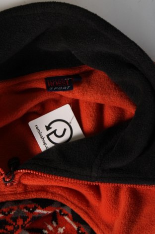 Ανδρική μπλούζα fleece Vittorio Rossi, Μέγεθος 3XL, Χρώμα Πορτοκαλί, Τιμή 9,96 €