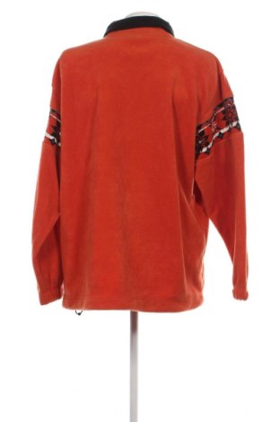 Ανδρική μπλούζα fleece Vittorio Rossi, Μέγεθος 3XL, Χρώμα Πορτοκαλί, Τιμή 9,96 €