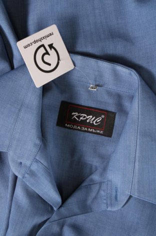 Herrenhemd, Größe M, Farbe Blau, Preis 8,45 €