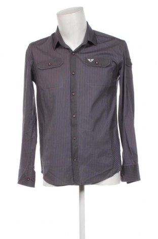 Ανδρικό πουκάμισο, Μέγεθος L, Χρώμα Γκρί, Τιμή 17,91 €