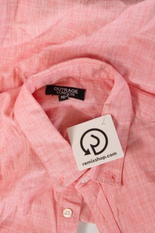 Pánská košile , Velikost M, Barva Růžová, Cena  220,00 Kč