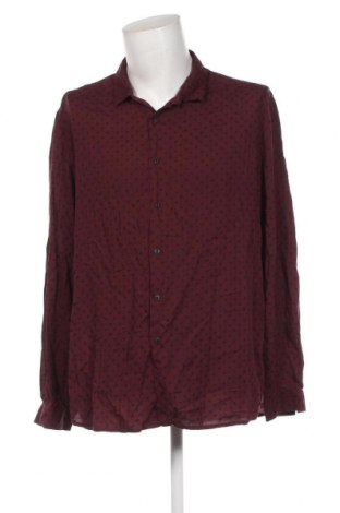 Ανδρικό πουκάμισο ASOS, Μέγεθος XXL, Χρώμα Κόκκινο, Τιμή 8,41 €