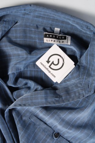 Herrenhemd Angelo Litrico, Größe M, Farbe Blau, Preis € 11,50