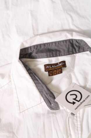 Męska koszula Atlas For Men, Rozmiar XL, Kolor Biały, Cena 41,79 zł