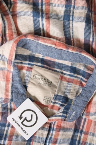 Ανδρικό πουκάμισο Bershka, Μέγεθος M, Χρώμα Πολύχρωμο, Τιμή 7,18 €