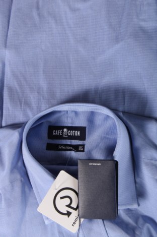 Pánská košile  Cafe Coton, Velikost M, Barva Modrá, Cena  614,00 Kč