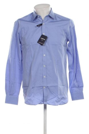 Ανδρικό πουκάμισο Cafe Coton, Μέγεθος M, Χρώμα Μπλέ, Τιμή 23,81 €