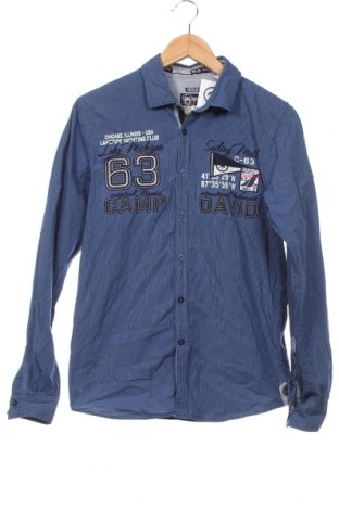 Herrenhemd Camp David, Größe S, Farbe Blau, Preis 17,22 €