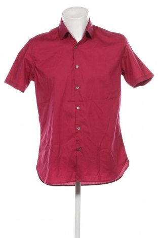 Мъжка риза Charles Vogele, Размер L, Цвят Червен, Цена 15,08 лв.