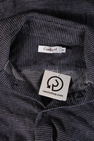 Ανδρικό πουκάμισο Conbipel, Μέγεθος M, Χρώμα Μπλέ, Τιμή 6,31 €